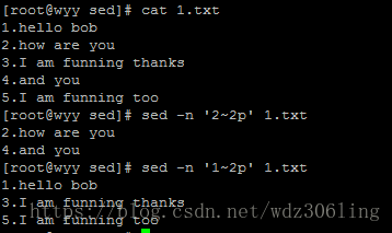 sed语句如何在shell脚本中使用