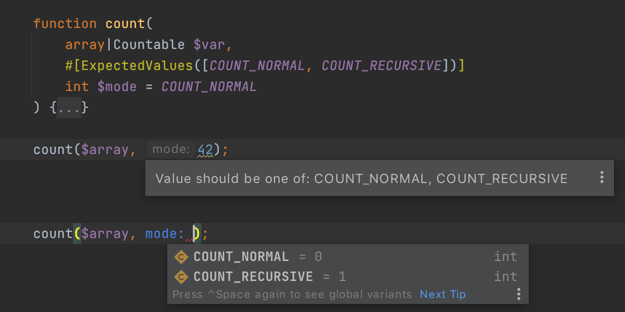 介绍PhpStorm 2020.3：新增的PHP 8属性