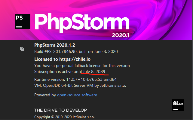 如何破解phpstorm2020