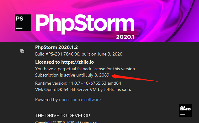 如何破解phpstorm2020