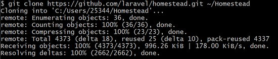 laravel開(kāi)發(fā)環(huán)境homestead搭建案例