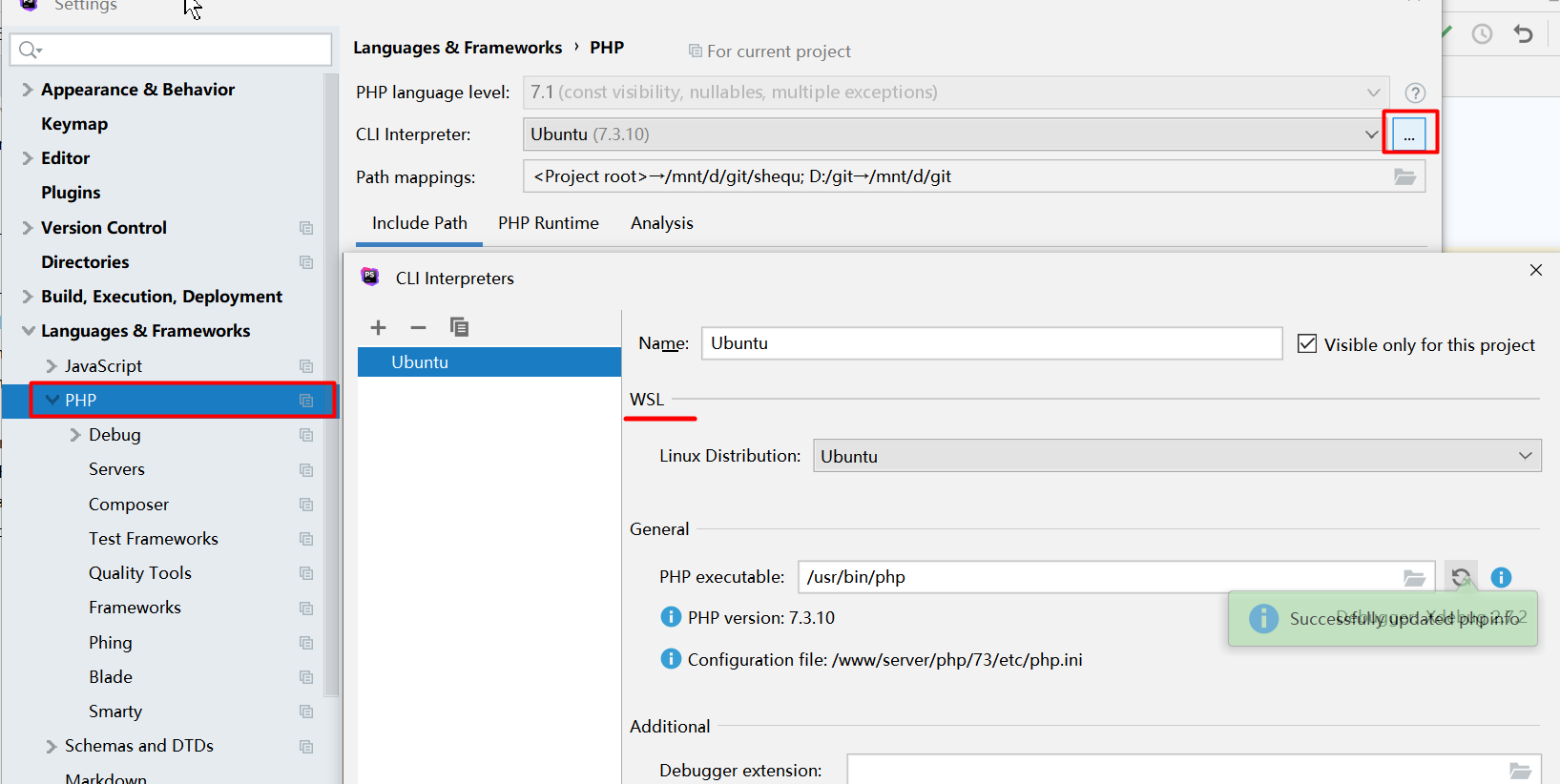 如何搭建Vagrant(WSL)+PHPStorm+Xdebu断点调试环境