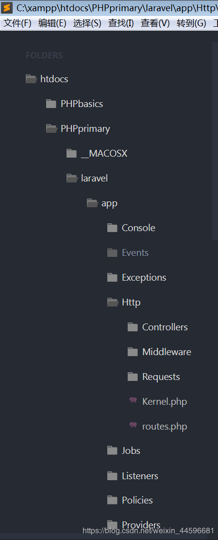 Laravel框架下载，安装及路由操作的示例分析