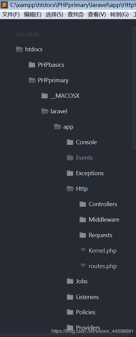 Laravel框架下載，安裝及路由操作的示例分析