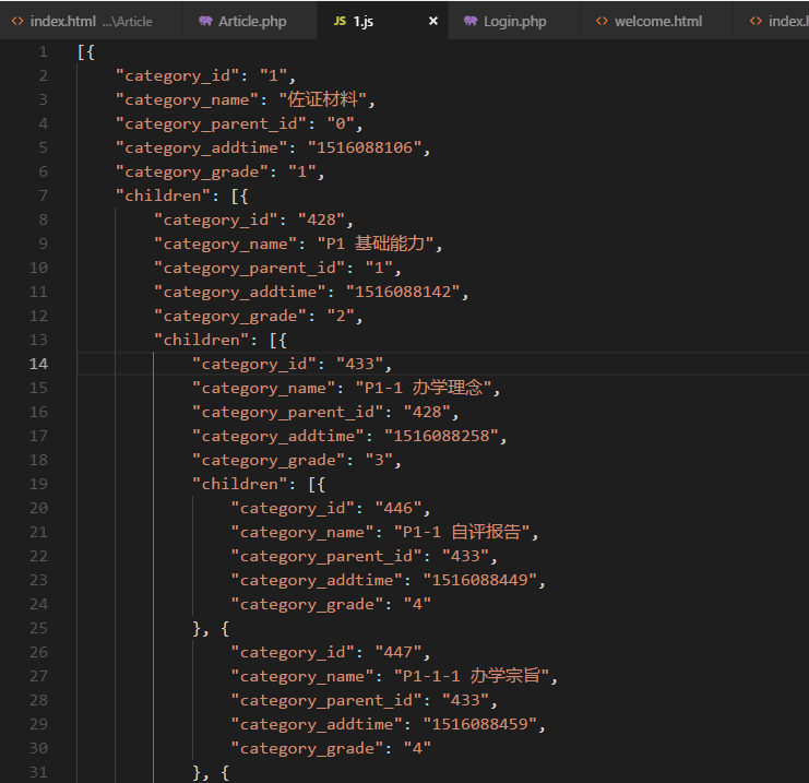 使用thinkphp5框架將數(shù)據(jù)庫的數(shù)據(jù)轉(zhuǎn)換成json格式