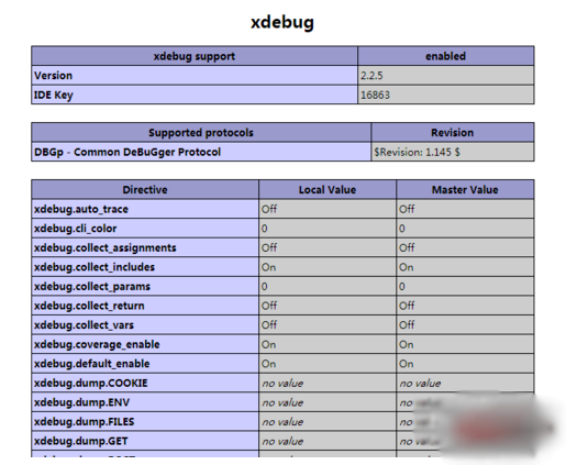 php程序的簡單調(diào)試步驟