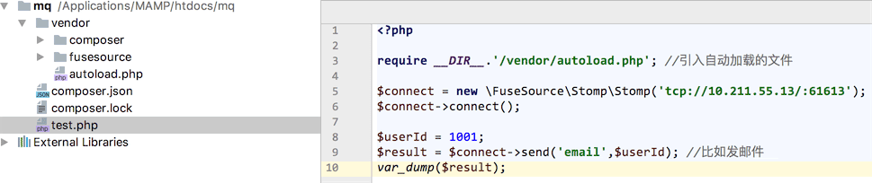 怎么在PHP中使用ActiveMQ实现一个消息队列