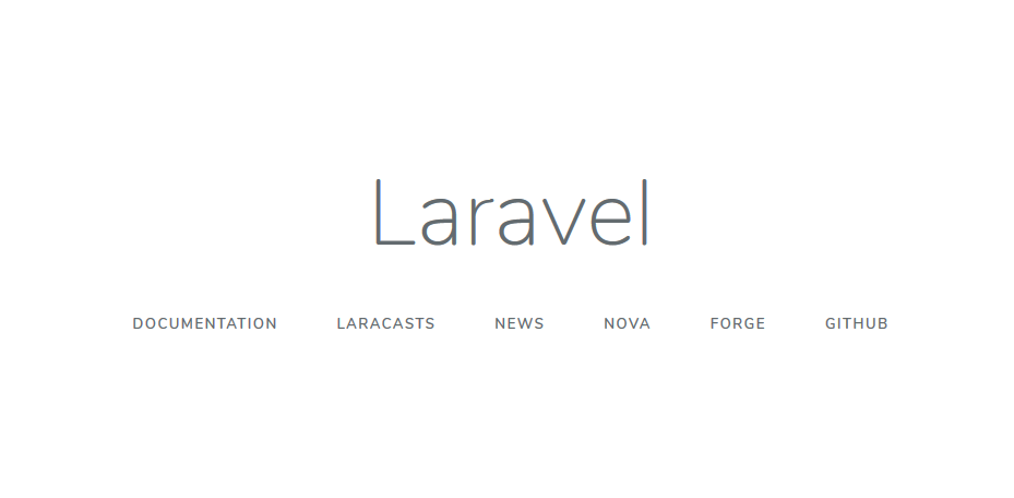 Laravel5.7框架安裝與使用的示例分析