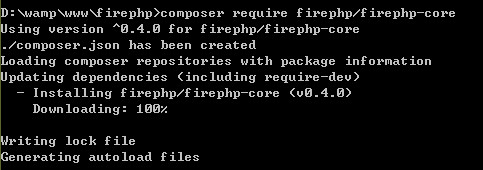 如何在php中使用firephp