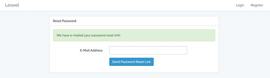 利用Laravel怎么实现一个密码重置功能