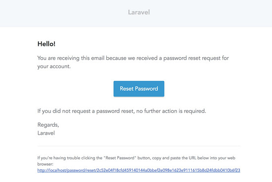 利用Laravel怎么实现一个密码重置功能
