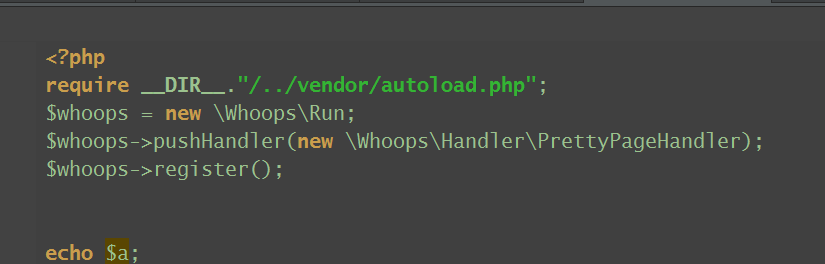 WHOOPS中PHP调试库怎么用
