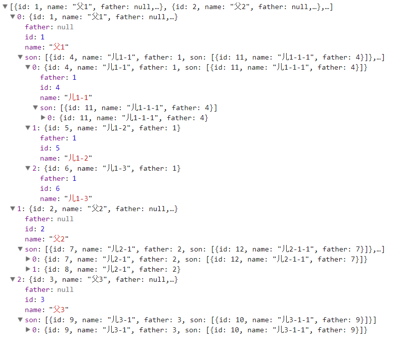PHP迭代与递归实现无限级分类的示例分析