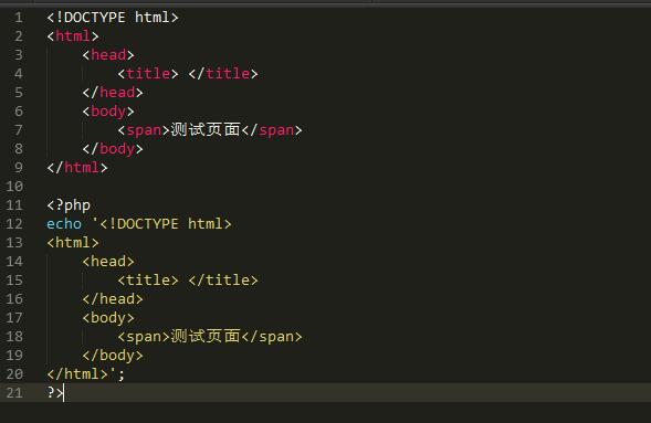 PHP/HTML混寫的方法有哪些