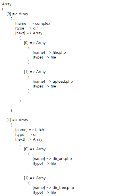 PHP中目錄操作的示例分析