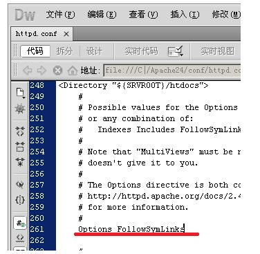 Apache应用中显示目录却无法自动跳转如何解决