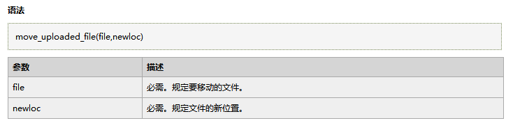 PHP中如何处理上传文件