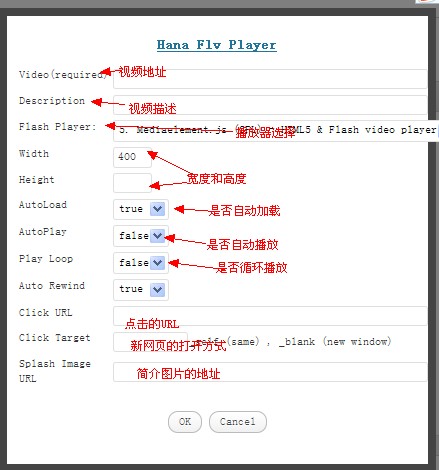 如何在在WordPress中安装Hana Flv Player视频播放器插件