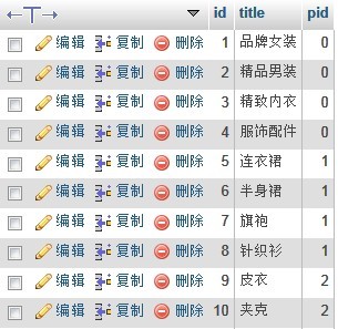 如何在PHP项目中利用递归实现一个无限级分类