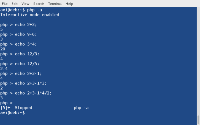 怎么在Linux命令行中运行PHP脚本
