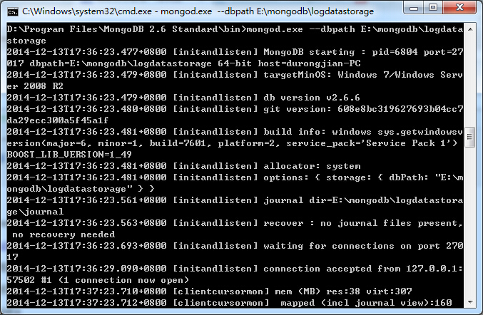 如何在windows中安装mongodb与memcache模块