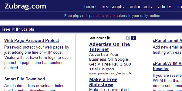 有哪些提供免费PHP脚本下载的网站