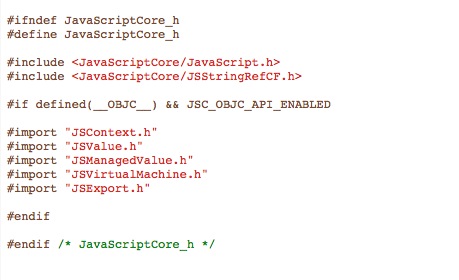 iOS7新JavaScriptCore框架是什么