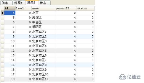 mysql实现递归查询的方法