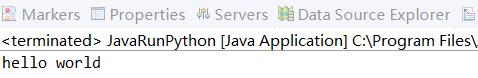 java调用python的方法