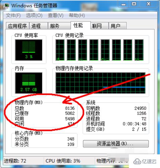 Windows如何查看內(nèi)存使用情況