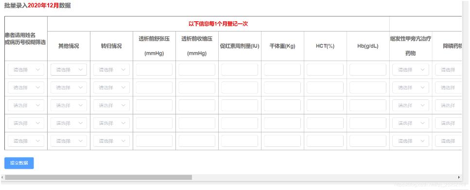 如何在vue中利用element动态加载表单