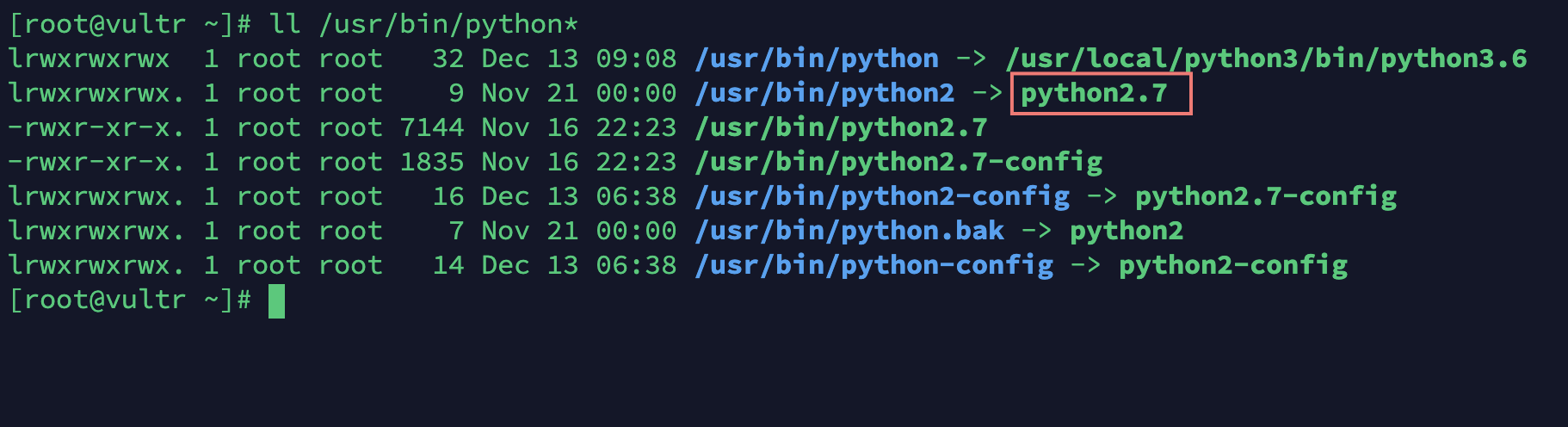 怎么在 centos 7.x 环境中安装python2.x