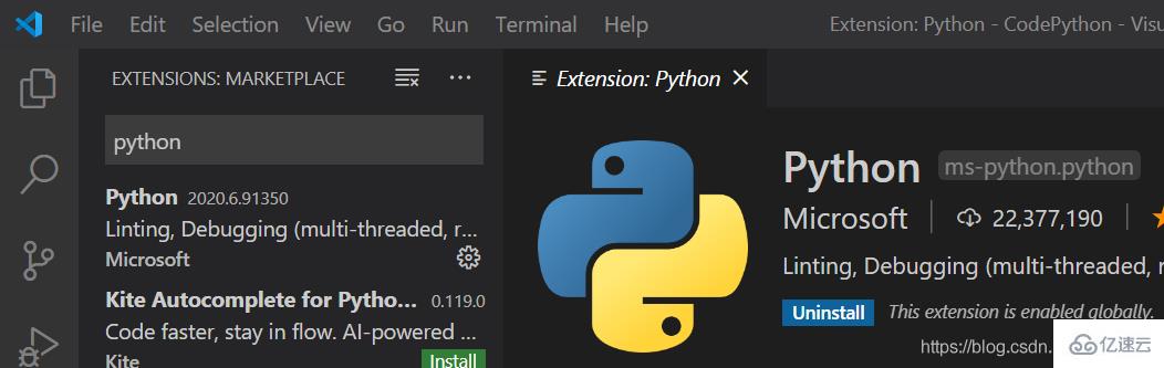 VSCode中如何安装和使用Python插件