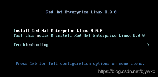 安装redhat 8.0红帽系统的方法