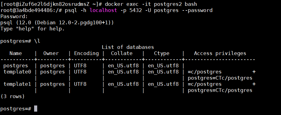 postgresql数据库怎么在docker中安装