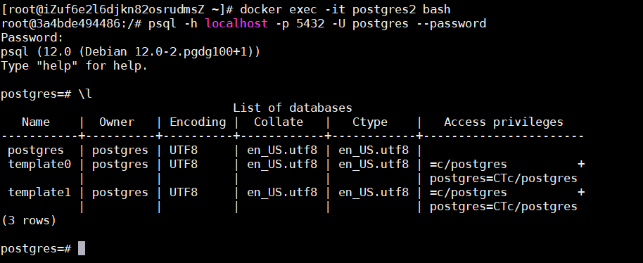 postgresql數(shù)據(jù)庫(kù)怎么在docker中安裝