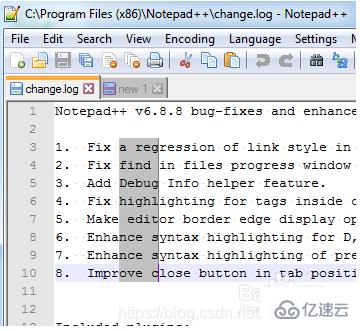 如何在Notepad++中列选