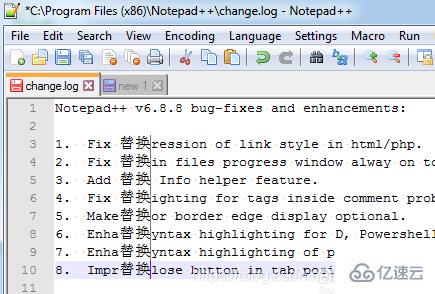 如何在Notepad++中列选