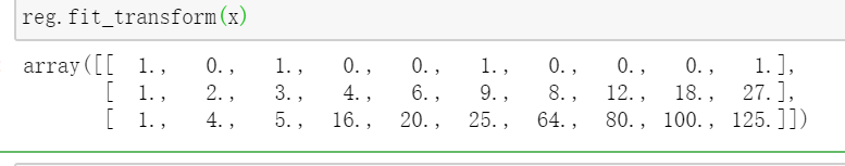 利用python怎么實現一個PolynomialFeatures多項式功能