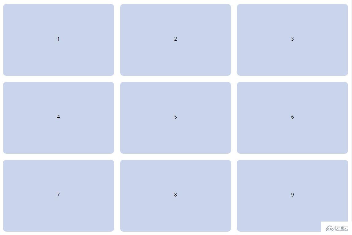 如何使用css实现九宫格布局