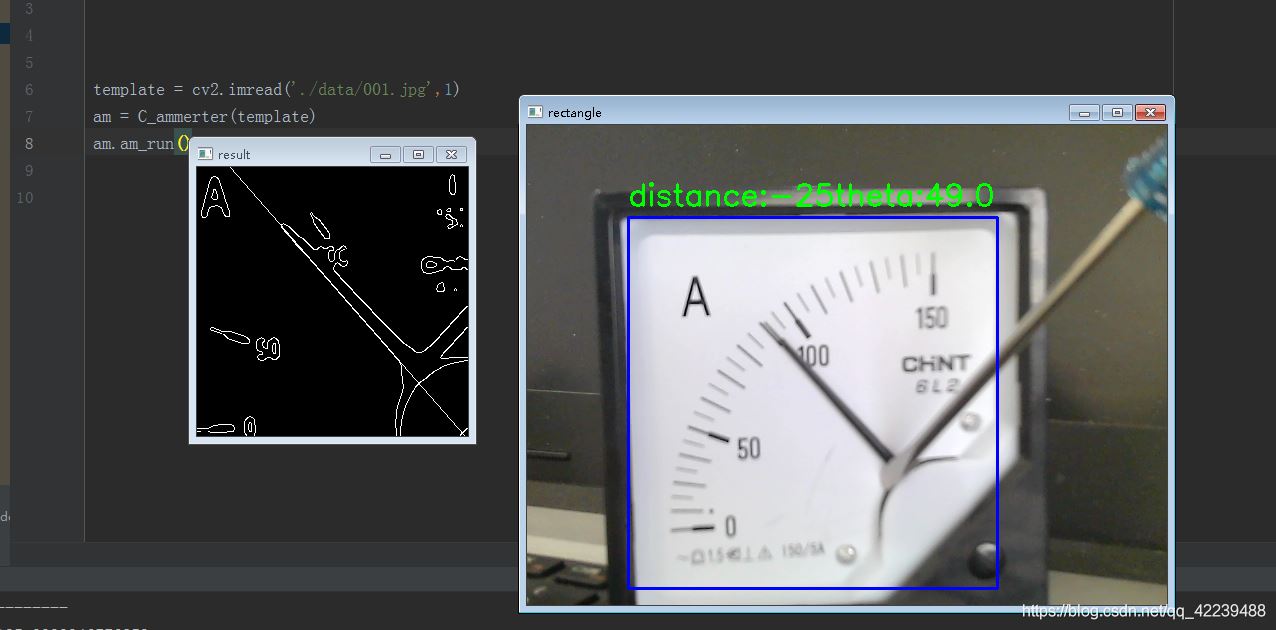 怎么在python中利用opencv 对指针仪表读数识别