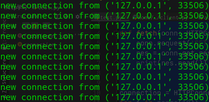 利用python怎么编写一个http客户端