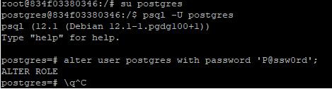 怎么在PostgreSQL中重置密码