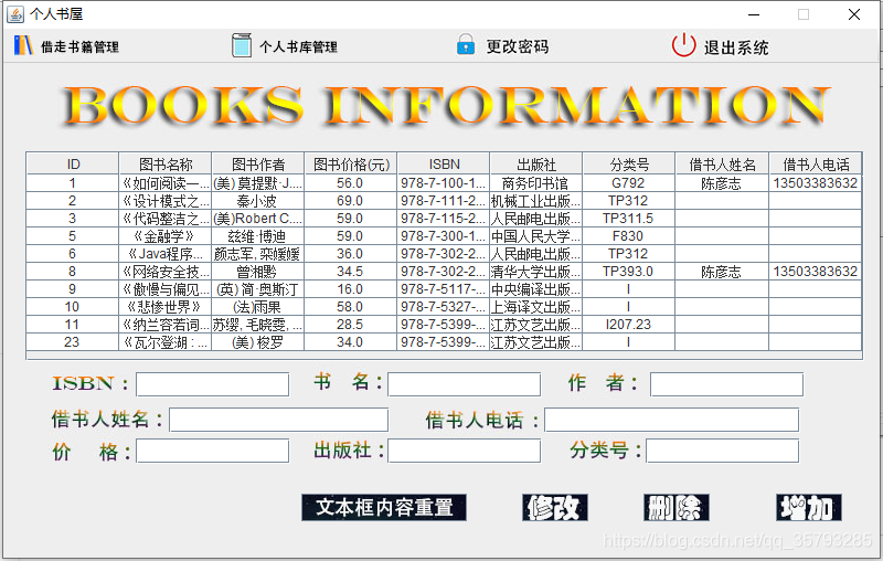 怎么在Java中利用MySQL編寫一個(gè)圖書管理系統(tǒng)