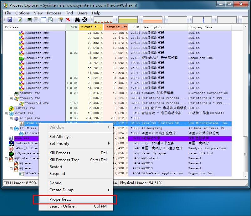 怎么在windows環(huán)境找出java程序中cpu占用高的線程