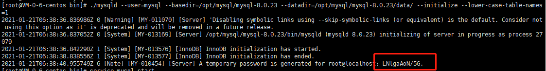 怎么在linux系统中安装mysql8.0.23