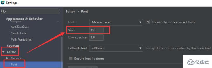 webstorm調(diào)整字體大小的方法