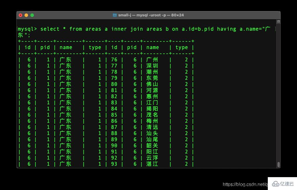 MySQL5.7数据库中表连接、子查询、外键的示例分析