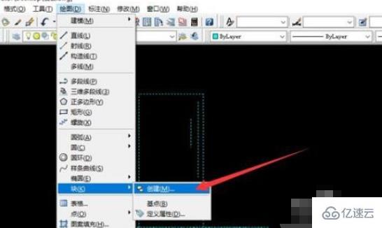 cad如何把块整体拉伸