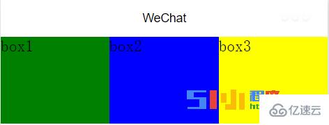 微信小程序之容器組件view實(shí)現(xiàn)水平縱向布局的方法